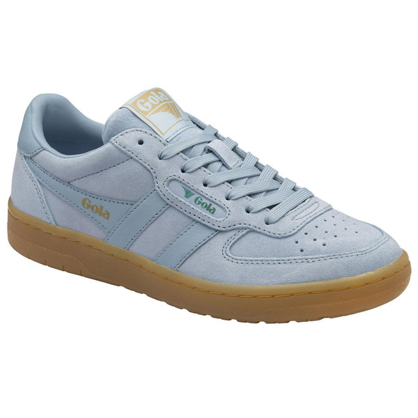 Gola Hawk Suede 86 Women's Retro Trainers in Air Blue Main Photo