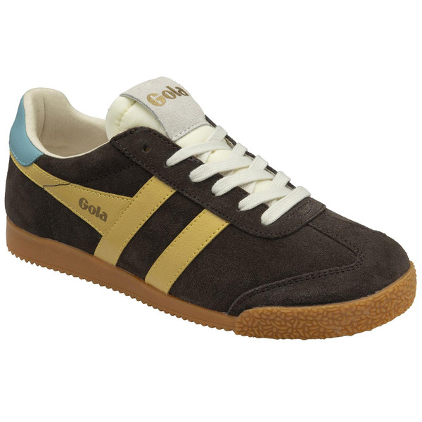 Gola Classics Women's Retro Suede Trainers in Mocha CLB538CY Main Photo