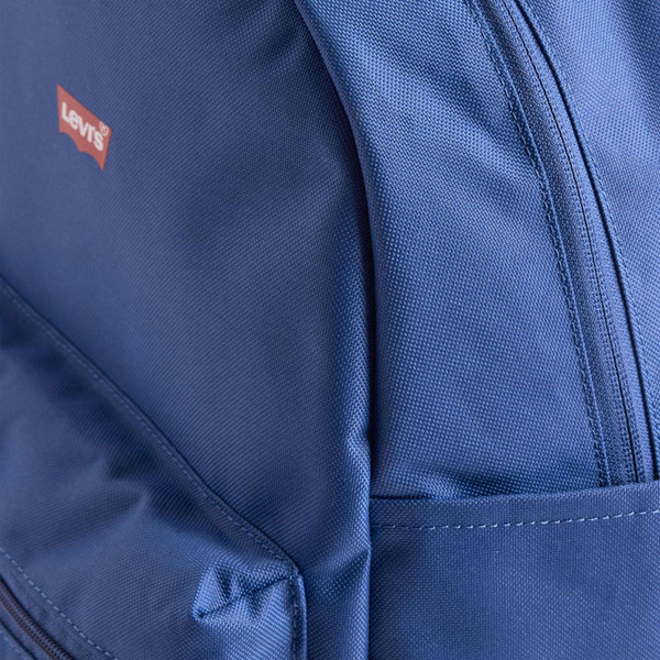 Levi's Ripstop Backpack in Sodalite Blue Close Up 1
