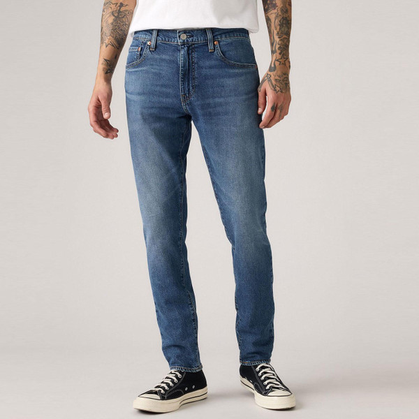 Levi's 512 Slim Taper Men's Jeans in Rainy Afternoon 288331456 Front Photo Model Close Up Levi's 512 Slim Taper Men's Jeans in Rainy Afternoon 288331456 Front Photo Model Close Up