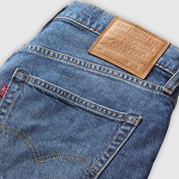 Levi's 512 Slim Taper Men's Jeans in Rainy Afternoon 288331456 Fabric Close Up Levi's 512 Slim Taper Men's Jeans in Rainy Afternoon 288331456 Fabric Close Up