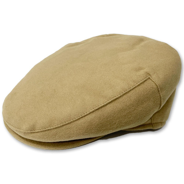 Failsworth Retro Moleskin Flat Cap in Lovat