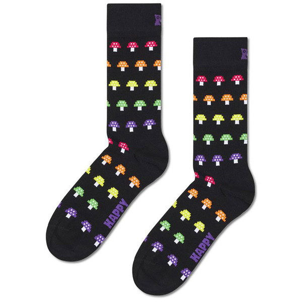Happy Socks 4 Pack Retro Gamer Socks Gift Set Mushroom Stripe Sock