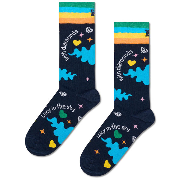 Happy Socks x The Beatles 6 Pack Gift Set P003944 Lucy In The Sky Sock