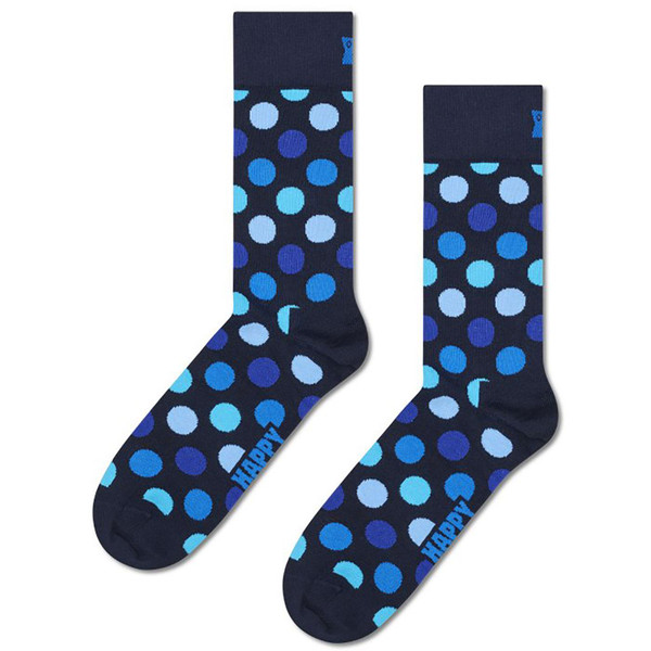 Happy Socks 4 Pack Navy Socks Gift Set P003447 Penny Dot Sock
