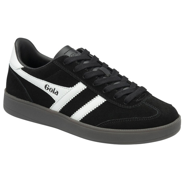 Gola Classics Women's Viper Retro Archive Suede Trainers Black, White CLB735BW Main Photo