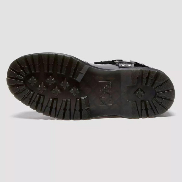 Dr Martens 2976 Harness Analine Leather Chelsea Boots in Black  Outsole