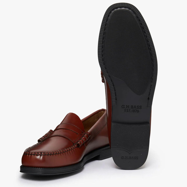 GH Bass Larson Easy Weejuns Loafer Shoes in Smoke Paprika BA11711D 02K Outsole