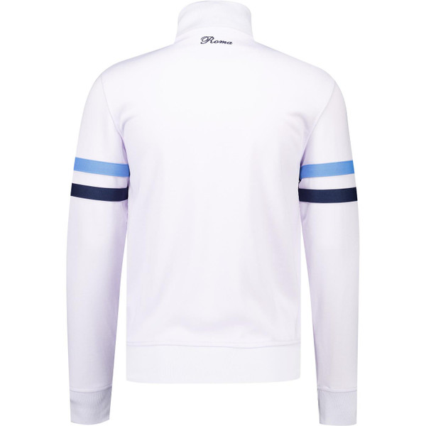 ellesse mens roma 80s casuals sleeve stripe zip track jacket white ellesse mens roma 80s casuals sleeve stripe zip track jacket white