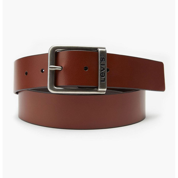 Levi's Alderpoint Harness Buckle Leather Belt in Brown