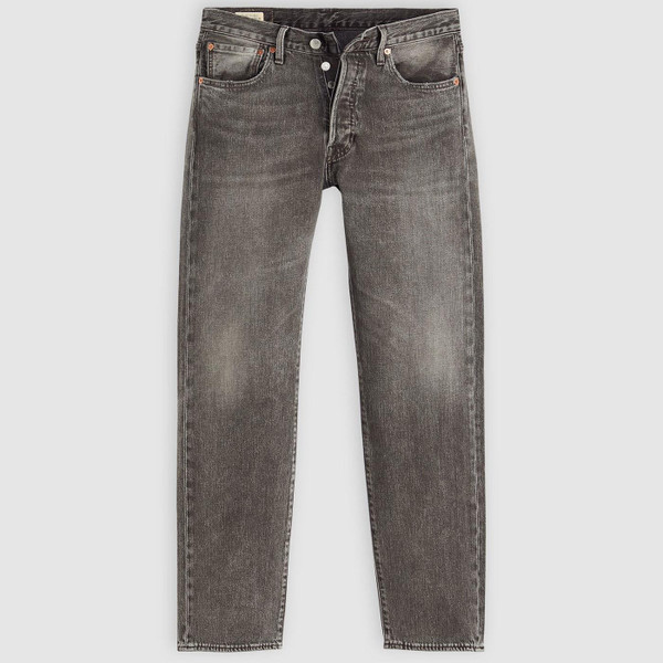 Levi's 501 Original Straight Denim Jeans in Grey Madison Zone Denim
