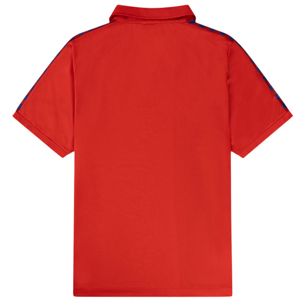 Meyba Blaugrana 81-85 Third Barcelona Retro Football Top Red MA999029 Back view