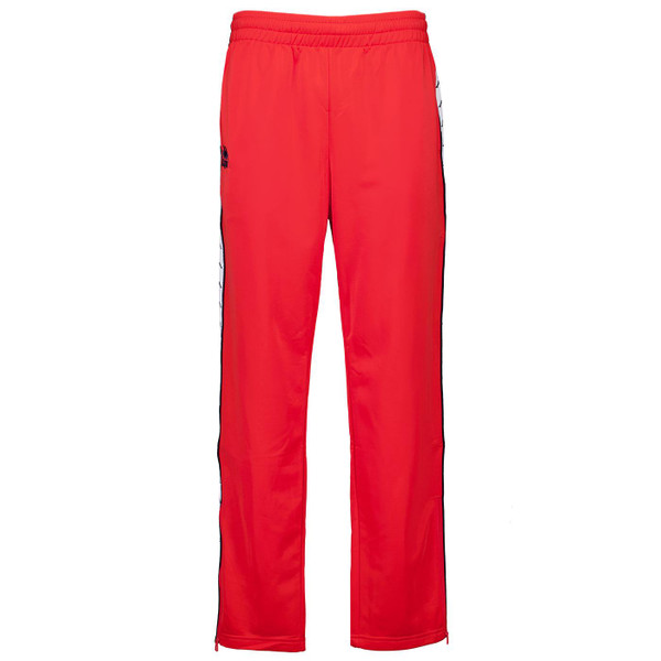 Picture of the Kappa Banda Ulrich Retro 80s Track Pants in Red taken from front