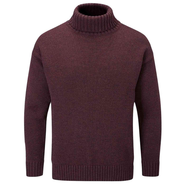Gloverall Submariner Jumper in Burgundy MK5087