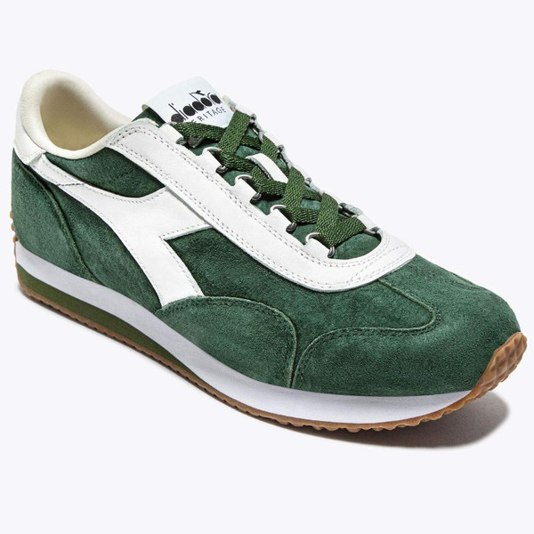 Diadora Equipe 75 SW 50th Anniversary Suede Trainers in Botanic Green Diadora Equipe 75 SW 50th Anniversary Suede Trainers in Botanic Green