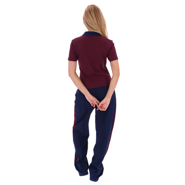 Reverse of Fila Vintage Women's BB1 Style Juno Polo in Fig Purple SS25WC004 523