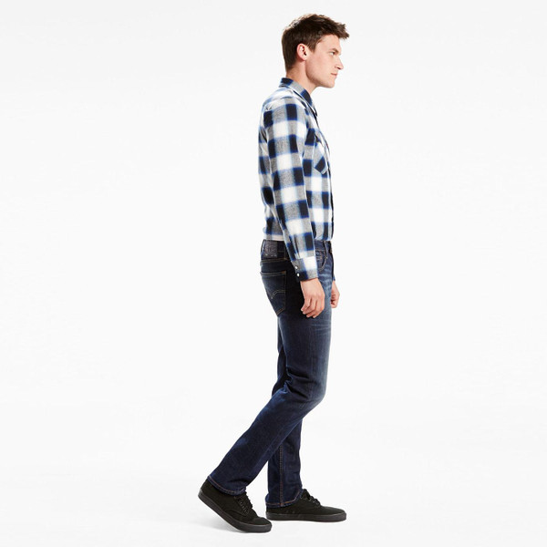 Levi's 511 Men's Retro Slim Jeans in Sequoia RT Denim 045111390 model 2 photo side