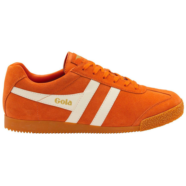 Gola Classics Harrier Suede Men's Retro 90s Trainers in Moody Orange Gola Classics Harrier Suede Men's Retro 90s Trainers in Moody Orange
