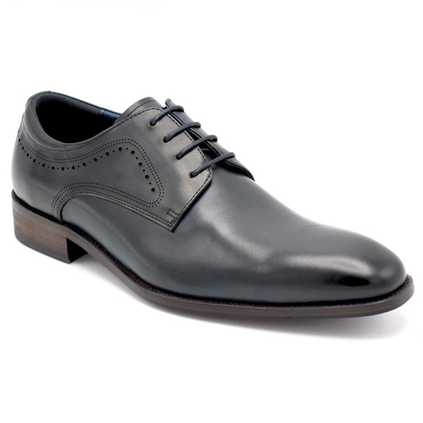 Paolo Vandini Knockbracken Men's Mod Brogue Shoes in Navy