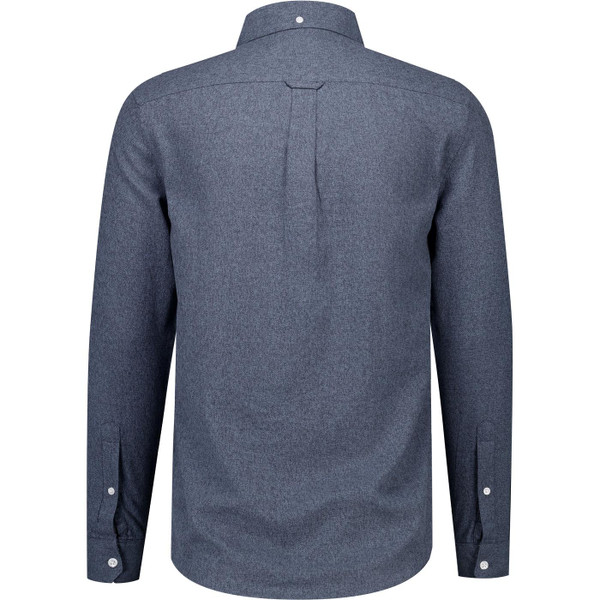 farah vintage mens ali casual fit button down twill long sleeve shirt chalk blue