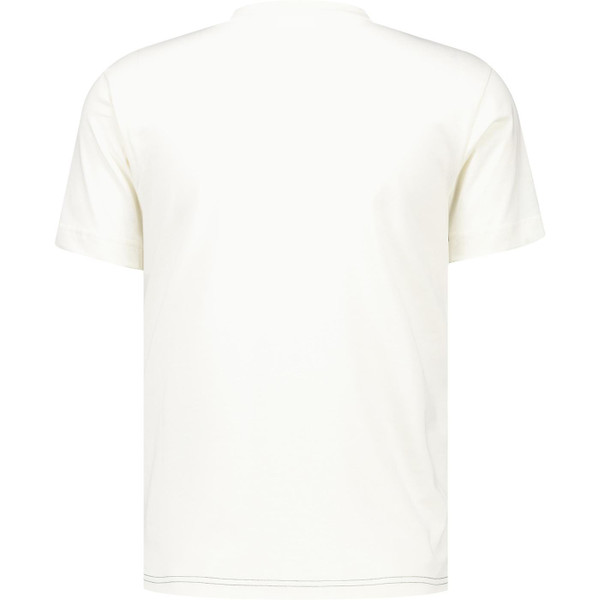 ellesse mens venire colour block tshirt off white dark green