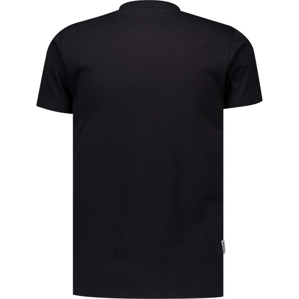 lambretta mens 60s pop art mod target brand logo print crew neck tshirt black