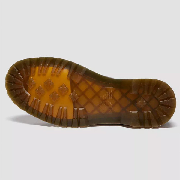 Dr Martens 2976 WL Winter Lined Grizzly Leather Chelsea Boots in Brown picture of outsole