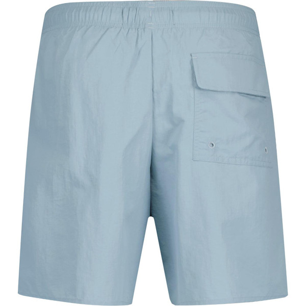 lyle and scott mens classic plain drawstring swim shorts slate blue