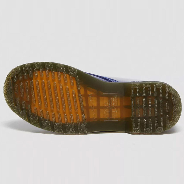 Dr Martens Men's 1460 Patent Lamper Boots in Blueprint picture of outsole Dr Martens Men's 1460 Patent Lamper Boots in Blueprint picture of outsole