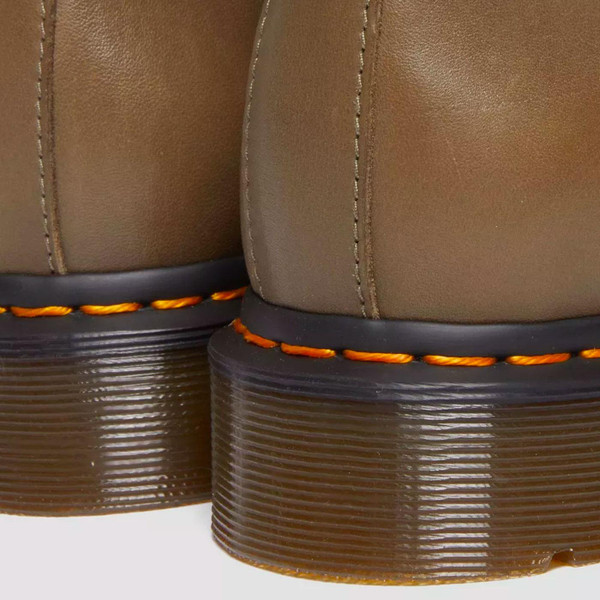 Dr Martens 2976 Mod Chelsea Boots in Olive Carrara Leather   31002352 Dr Martens 2976 Mod Chelsea Boots in Olive Carrara Leather   31002352