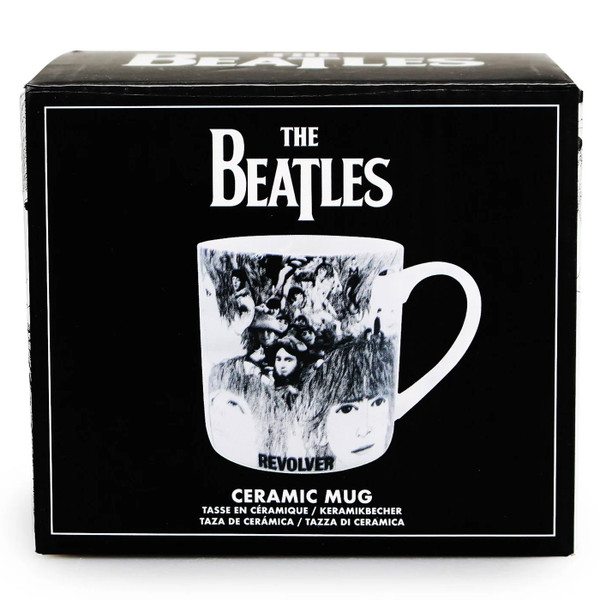 Box design on The Beatles Revolver Album Cover Boxed Mug