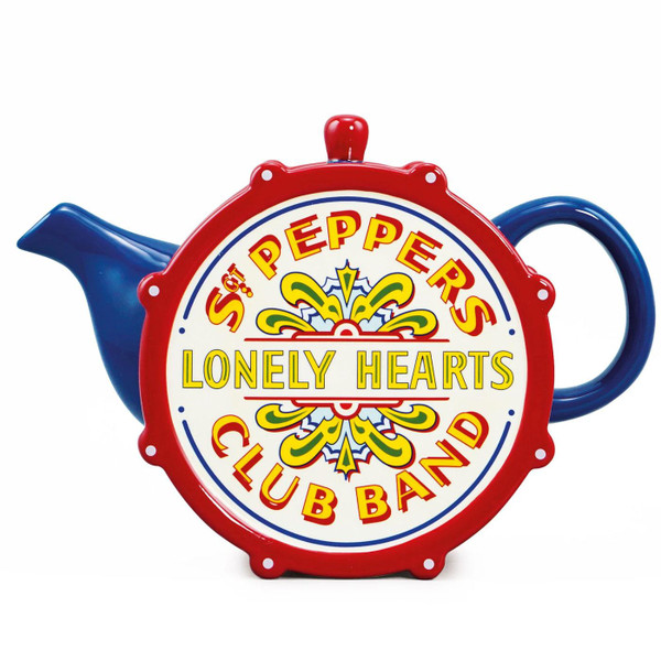 ビンテージ　The Beatles Sgt. Pepper's クッキージャー The Beatles 'Sgt. Pepper' Drum Shaped Tea Pot