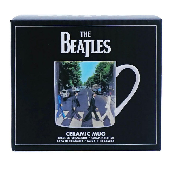The Beatles Officially Licensed Abbey Road Mug in Box by Half Moon Bay - Retro Homeware - Boxed View 2