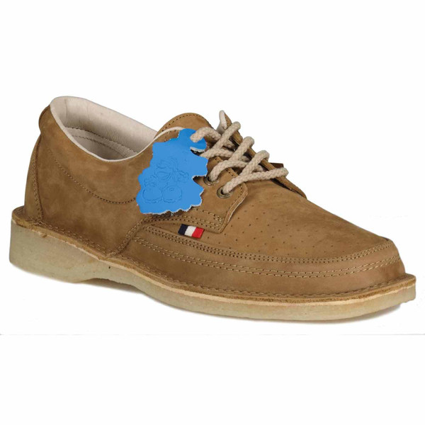 Pod Original Gallagher Retro Casuals Nubuck Leather Shoes in Camel