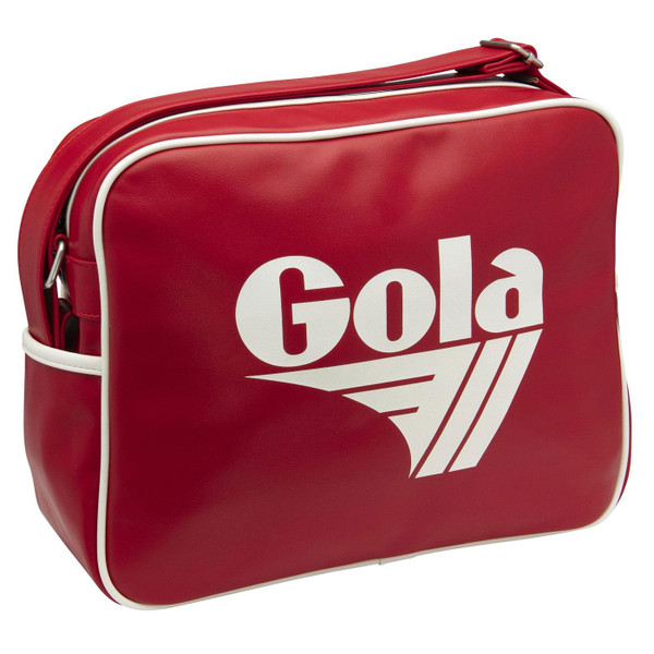 Gola Classics Redford Messenger Bag in Deep Red/White CUB901DR