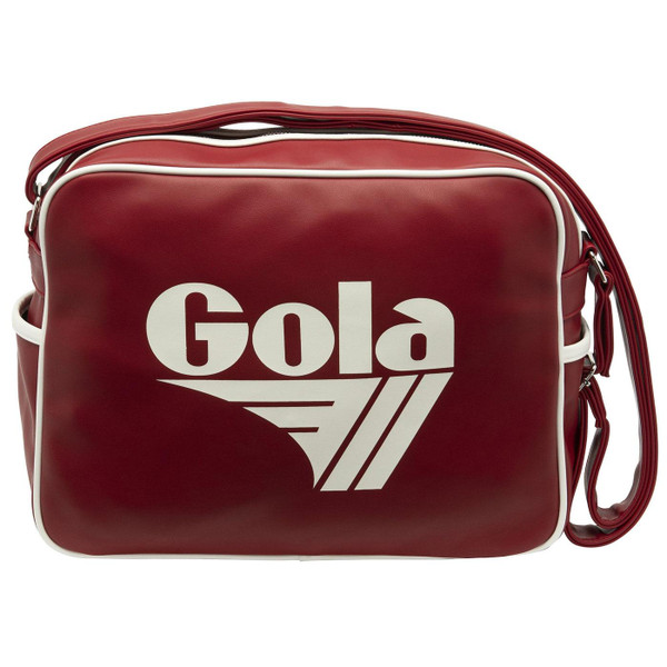 Gola Classics Redford Messenger Bag in Deep Red/White CUB901DR