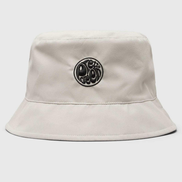Pretty Green Water Reactive Paisley Bucket Hat in Grey Main View Plain