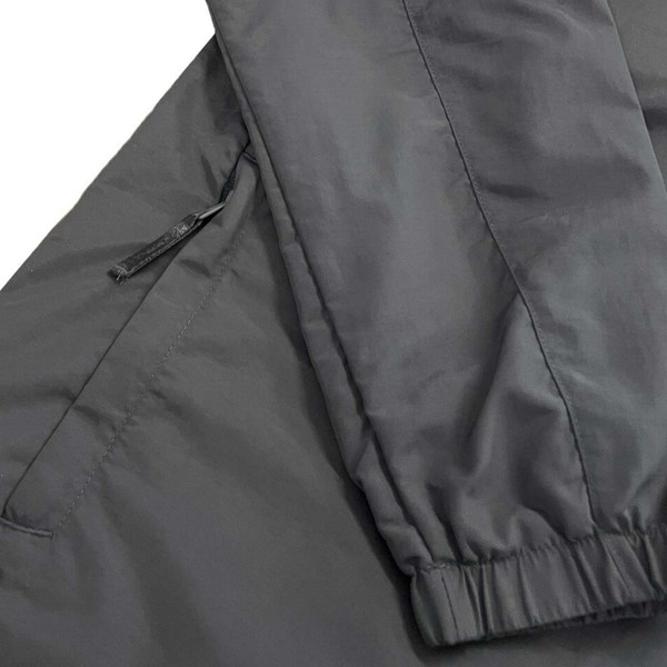 Fred Perry Men's Retro Hooded Shell Jacket in Anchor Grey - Pocket Detail