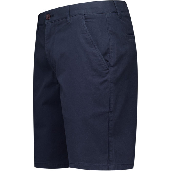 Farah Vintage Mens Hawk Retro 50s Twill Chino Zip Fly Shorts in Navy