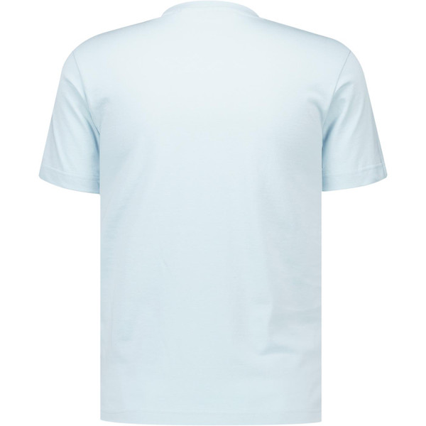 Ellesse Mens Floran 80s Casuals Double Branded Crew Neck T-Shirt in Light Blue