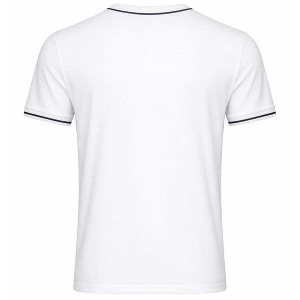 Original Penguin Men's Retro Archive Tipped T-shirt in White Back View
