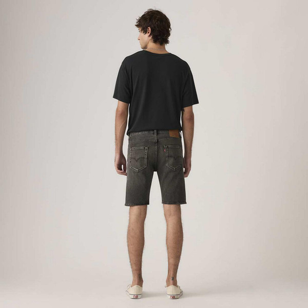 Levi's 501 Original Denim Shorts in Neo Nights Black - Men's Shorts - Model Back
