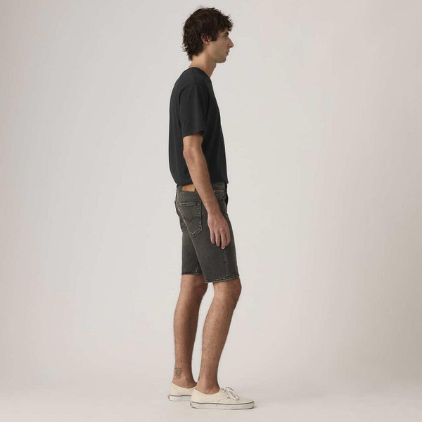 Levi's 501 Original Denim Shorts in Neo Nights Black - Men's Shorts - Model Side