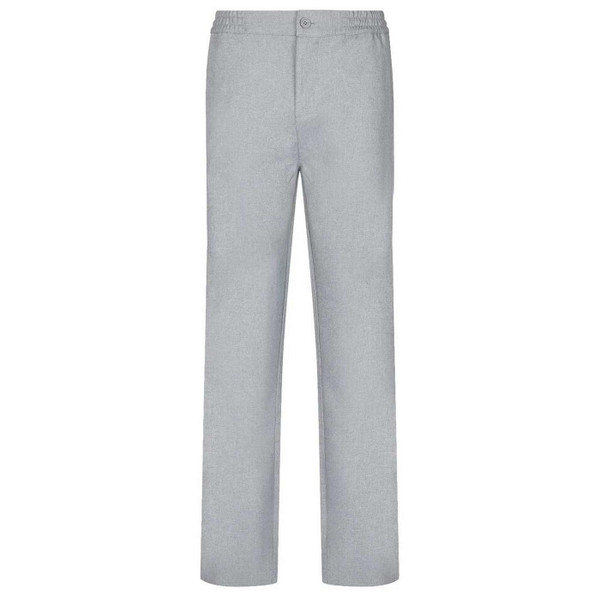 Luke 1977 Boas Men's Smart Woven Trousers in Mid Marl Grey - Main View