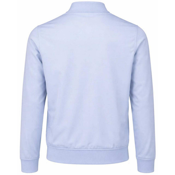 Gabicci Vintage Griffin Men's Mod Racing Stripe Bomber jacket in Surf Back View