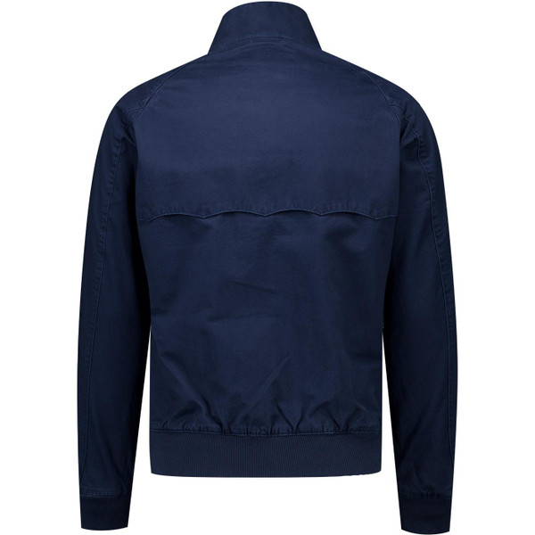 Baracuta Mens G9 Mod Twill Zip Harrington Jacket in Navy