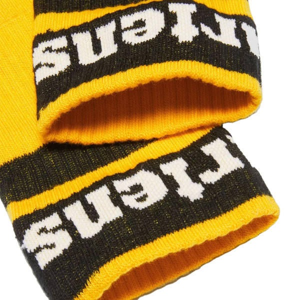 Dr Martens Retro Athletic Logo Socks in Yellow AC681700