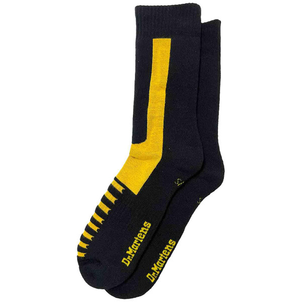 Dr Martens Double Doc Retro Socks in Black ACC742018