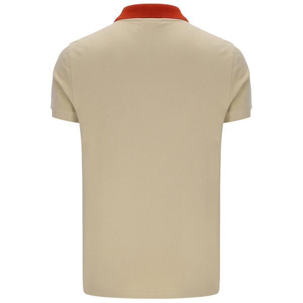 Back of Sergio Tacchini Supermac Tennis John McEnro Polo in Mojave Desert