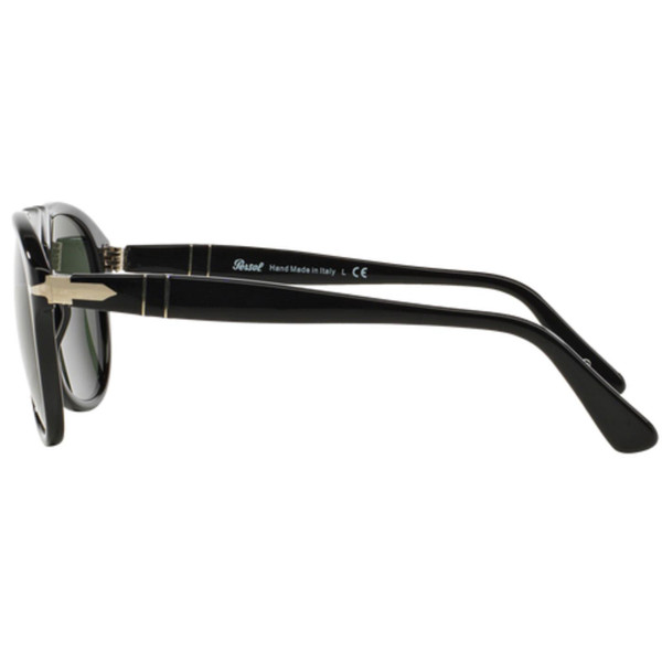 Side arms on Persol Sunglasses 0PO0649 649 Series Original Sunglasses in Black